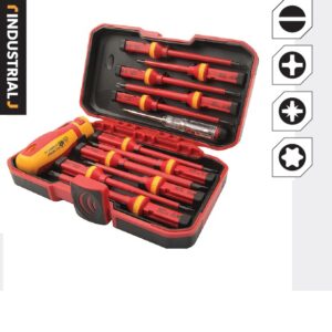 Cacciavite VDE con Punte intercambiabili Set 13pz